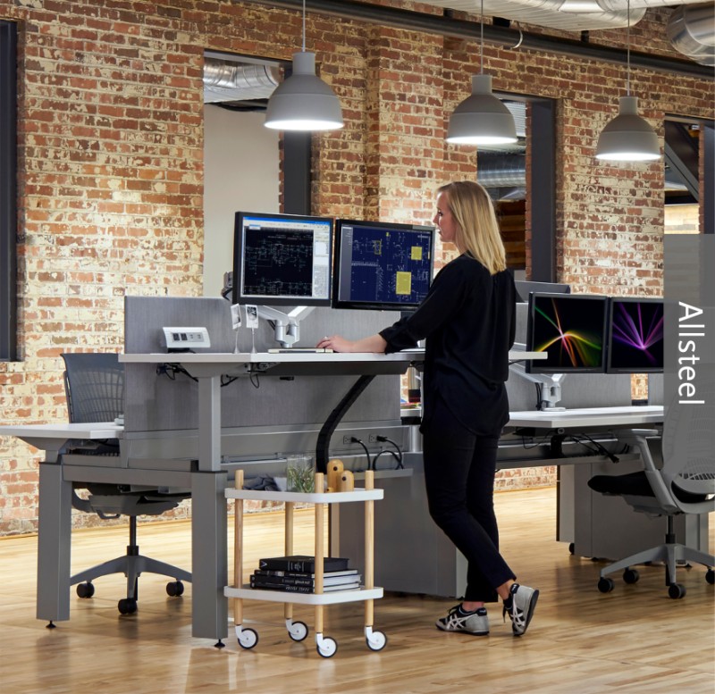 Allsteel Office Furniture Parron Hall San Diego, CA