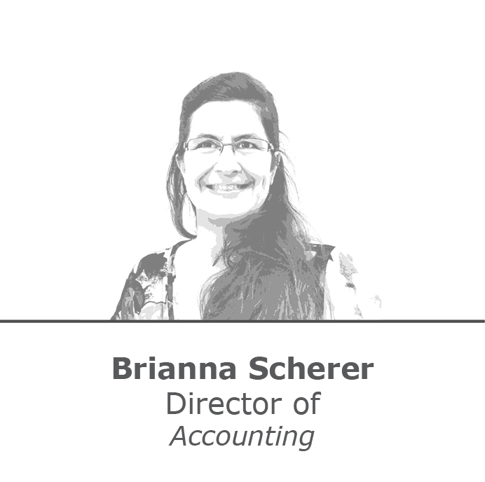 Brianna Scherer Director of Accounting