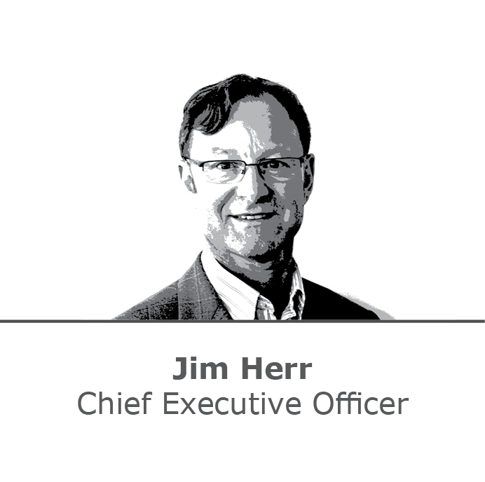 Jim Herr Chief Executive Officer Parron Hall